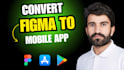 convert figma to flutter app using firebase in 5 days