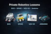 provide private robotics lessons in ev3, spike, vex VR