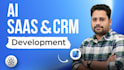 build ai powered saas software or CRM solutions for your business