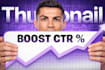 design attractive youtube thumbnail