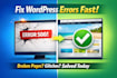 fix website errors, bugs, and technical issues fast