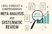 conduct comprehensive meta analysis and systematic review