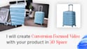 create conversion focused video with your product in 3d space