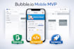 build a bubble io mobile app mvp