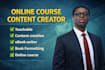 create online course content teachable course kajabi course and thinkific