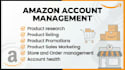 be your amazon account manager for your fba business