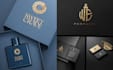 do perfume packaging, label design, 3d box mockup