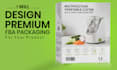 design amazon fba household product packaging and box design