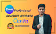 design modern canva posts, flyers and banners