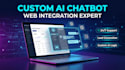 develop custom ai chatbot for web applications