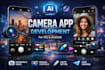 develop responsive camera, scanning app, face recognition and detection app