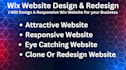 do wix website design, redesign wix website, wix website development