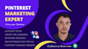 seo friendly  pinterest profile optimization and pin, board