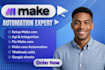 build make com n8n automation made com integromat ai automation or fix make com