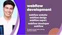 do webflow website, webflow website design website development webflow