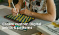 design custom digital prints and patterns