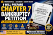 prepare chapter 7 bankruptcy petition legal documents