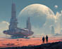 create stunning sci fi illustrations and futuristic artwork