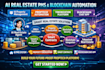 do ai real estate pms agent proptech tokenization automation blockchain chatapp