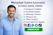 do manychat chatbot for instagram, facebook, whatsapp, telegram and tiktok