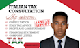 be your italian lawyer, solution tax advisor, business consultant