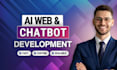 develop ai website, ai web application, ai software developer
