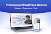create a fast responsive wordpress website with SEO