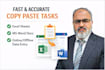 provide professional copy paste and data entry services