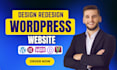 do wordpress website development, design or redesign wordpress business website