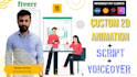 create a 2d animated explainer video for healthcare services