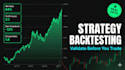 backtest your trading strategy with statistical analysis and real data