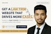 create a premium law firm website, lawyer website on wordpress