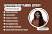 do sam gov registration, cage code, sba, naics, mbe, sdvosb  government contract