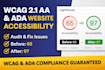 audit and fix website accessibility for wcag 2 1 aa and ada compliance
