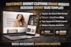 customize showit clothing brand website, redesign showit website template blog