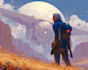 create futuristic sci fi artwork realistic style