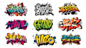 design a bold handstyle graffiti logo