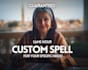 cast powerful custom spell