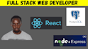 fix react js, node js, express API errors and integrate postgresql with web app