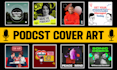 design a scroll stopping podcast cover art