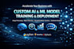 train and deploy custom ml models with python and ai