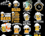 design creative t shirt pub beer logo