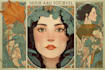 draw anything in art nouveau style