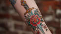 draw aesthetic old school tattoo design