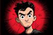 design unique comic style cartoon logo