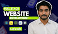 build full stack custom website development as a full stack web developer