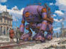 design sci fi mecha and robot concept art