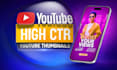 create awesome youtube thumbnail