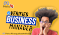 create fresh verified fb business manager and ads account