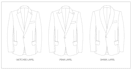 make accurate suit tech pack with measurements specs and construction detail